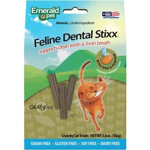 Emerald Pet Stixx Tuna Dental Cat Treats - 3.6 oz