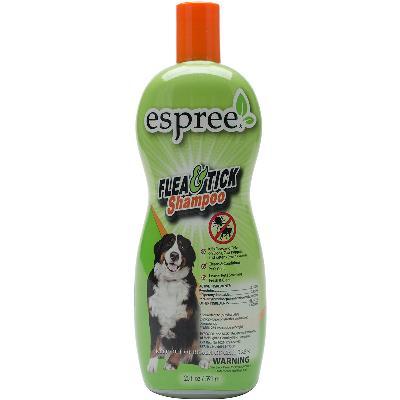 Espree Pest Control Flea & Tick Shampoo for Cats and Dogs - 20 oz Bottle  