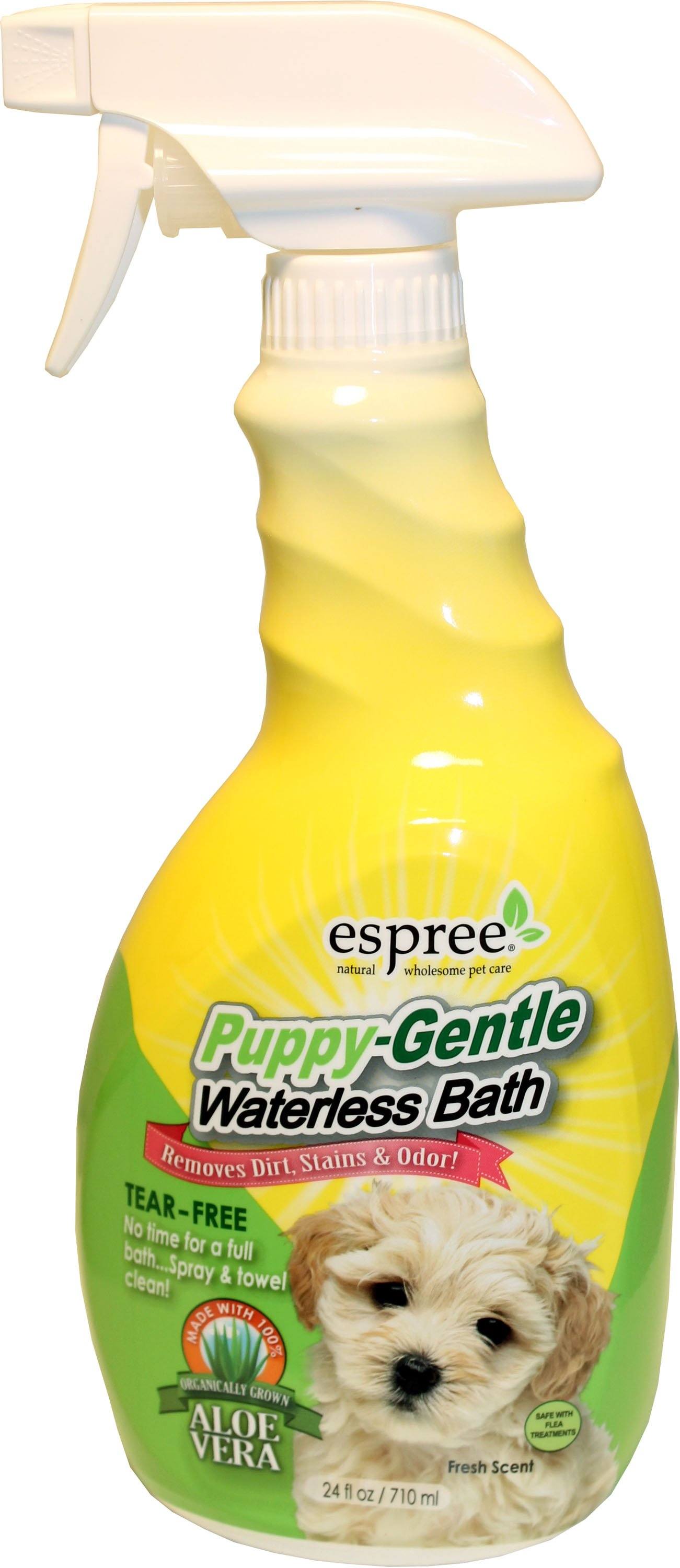 Espree Puppy Gentle Cat and Dog Waterless Bath Spray - 24 oz Bottle  