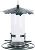 Esschert Design Silo Tubed Wild Bird Feeder with Leaf Roof  