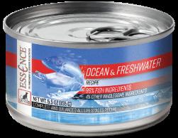 Essence Cat Ocean & Freshwater Canned Cat Food - 24/5.5 oz Cans - Case of 1