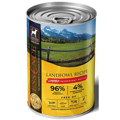 Essence LIR Landfowl Recipe Dog Food Canned Dog Food - 12/13 oz Cans - Case of 1  