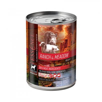 Essence LIR Ranch Recipe Dog Food Canned Dog Food - 12/13 oz Cans - Case of 1  