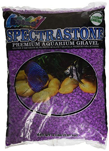 Estes PermaGlo Gravel - Lavender - 5 lb - Pack of 6  