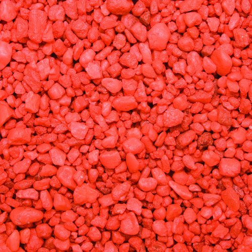 Estes PermaGlo Gravel - Orange - 5 lb - Pack of 6  