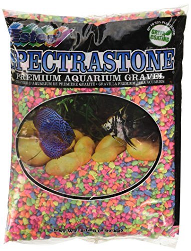 Estes PermaGlo Gravel - Rainbow - 5 lb - Pack of 6  