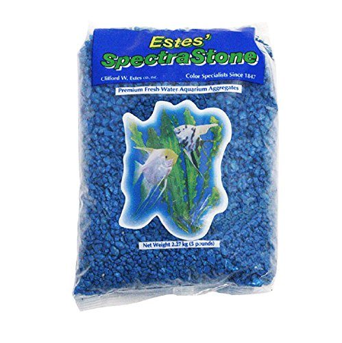 Estes Special Spectrastone Gravel - Light Blue - 5 lb - Pack of 5  