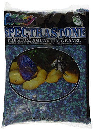 Estes Spectrastone Gravel - Blue Jean - 5 lb - Pack of 6  