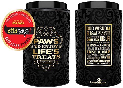 Etta Says Dog Freeze-Dried Beef Liver Gift Tin - 1.6 Oz  