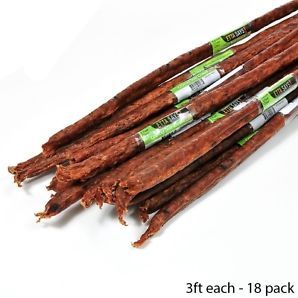 Etta Says Dog Treats Crunchy Chew Sticks Deer - 3 Foot - 18 Count  