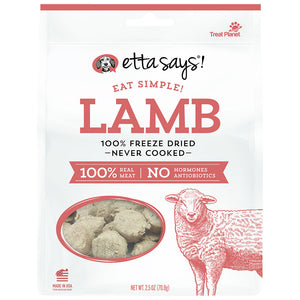 Etta Says Dog Treats Freeze-Dried Simple Lamb - 2.5 Oz