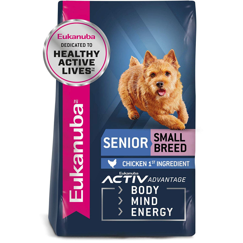 Eukanuba Small Breed Senior Chicken Formula Dry Dog Food  