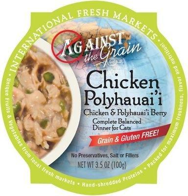Evanger's 'Against the Grain' Grain Free Chicken & Polyhauai'l Berry Canned Cat Food- 2...