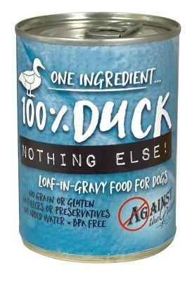 Evanger's 'Against the Grain' Nothing Else Duck Canned Dog Food - 11 oz Cans - Case of 12  