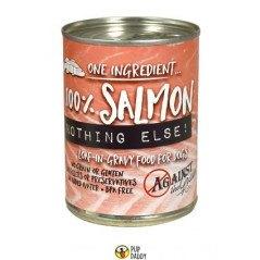 Evanger's 'Against the Grain' Nothing Else Salmon Canned Dog Food - 11 oz Cans - Case o...