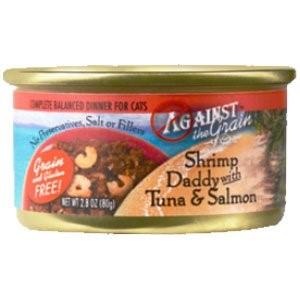Evanger's 'Against the Grain' Shrimp Daddy with Tuna & Salmon Dinner Shreaded Canned Ca...