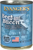 Evanger's All-Meat Classic Beef & Bacon Canned Dog Food - 12.8 Oz - Case of 12  