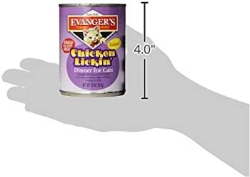 Evanger's Chicken Lickin' Dinner Canned Cat Food - 12.8 Oz - Case of 12  