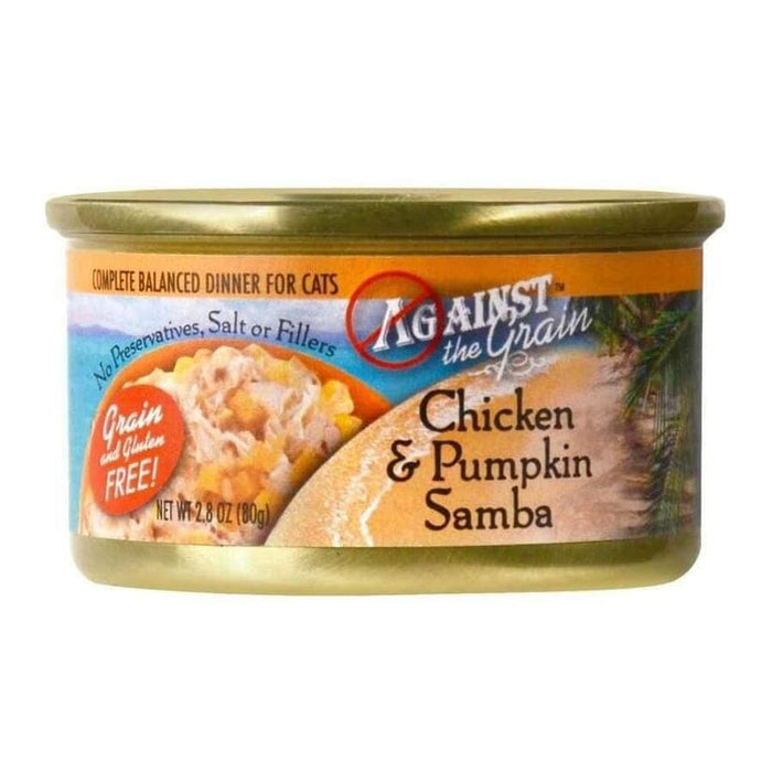 Evanger's Chicken & Pumpkin Samba Dinner Canned Cat Food - 2.8 Oz - Case of 24
