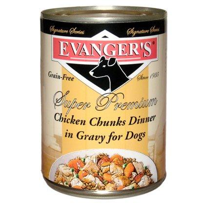 Evanger's Chicken Stew Signature Canned Dog Food - 12 oz Cans - Case of 12