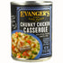 Evanger's Chunky Chicken Casserole Hand Packed Canned Dog Food - 13 oz Cans - Case of 12  