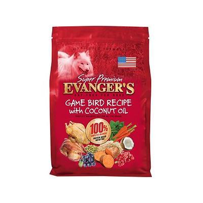 Evanger's Game Bird with Coconut Oil Super Premium Dry Dog Food - 4.4 lb Bag  