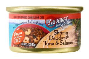 Evanger's Shrimp Daddy with Tuna & Salmon Dinner Canned Cat Food - 2.8 Oz - Case of 24