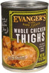 Evanger's Super Premium Whole Chicken Thighs Canned Dog Food - 12 Oz - Case of 12  