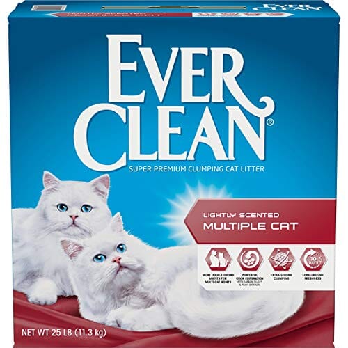 Ever Clean Multi-Cat Clumping Cat Litter - Fresh Scent - 25 Lbs