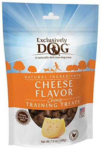 Exclusively Dog Training Treats Soft and Chewy Dog Treats - Cheese - 7 Oz