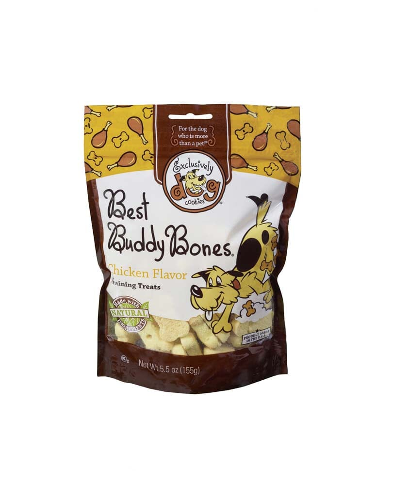 Exclusively Pet Best Buddy Bones Chicken Flavor Dog Treats - Chicken - 5.5 Oz  