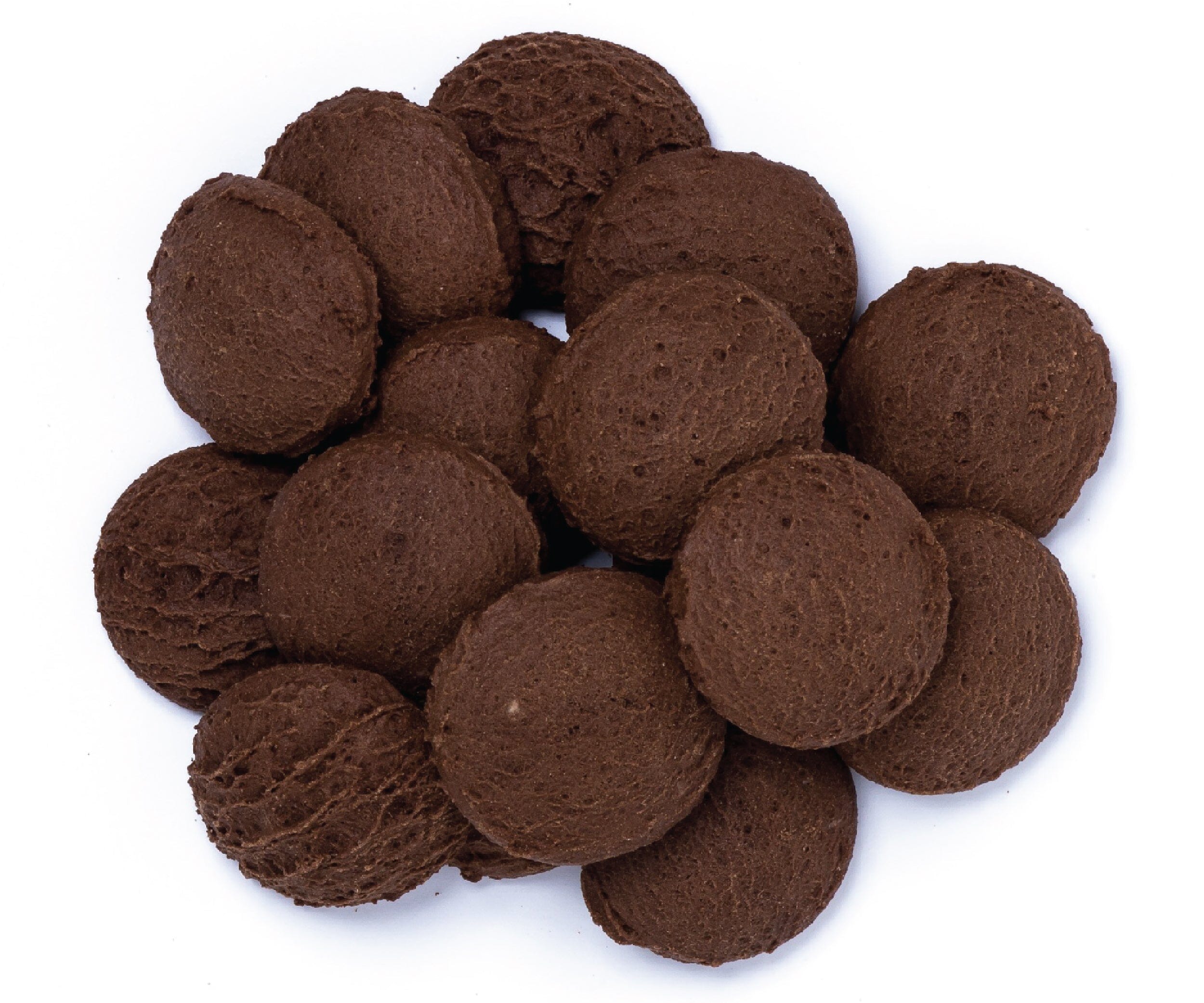 Exclusively Pet Dog Wafer Cookies - Carob Flavor - 15 lb  