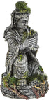 Exotic Environments Buddha Statue with Moss Resin Aquatics Decoration - Gray - Medium  