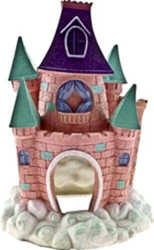 Exotic Environments Pixie Castle Resin Aquatics Decoration - Pink  