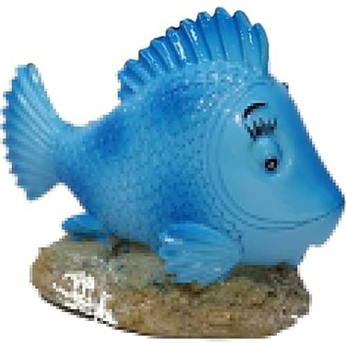 Exotic Environments Razorback Happy Fish Resin Aquatics Decoration - 4.5 X 2.5 X 3.5 In  