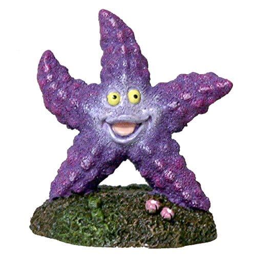 Exotic Environments Sea Star Resin Aquatics Decoration - Purple - Extra Small  