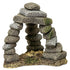 Exotic Environments Triple Pebble Archway Resin Aquatics Decoration - Medium  