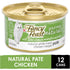 Fancy Feast Gourmet Naturals Grain-Free Pate White Meat Chicken Recipe Adult Wet Cat Food  