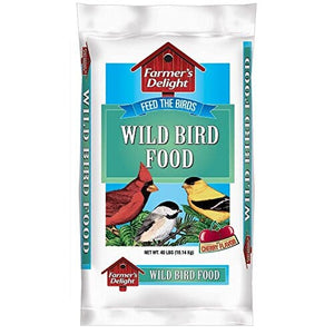 Farmer'S Delight Farmer'S Delight Wild Bird Food Seed Mix - 40 Lbs