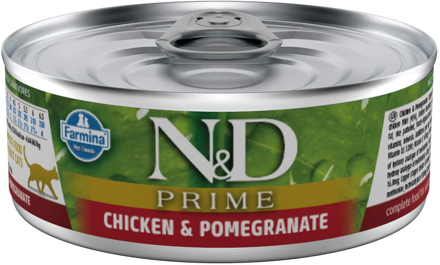 Farmina N&D Prime Chicken & Pomegranate Canned Cat Food - 2.8 oz - Case of 12  