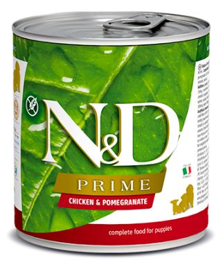 Farmina N&D Prime Chicken & Pomegranate Canned Dog Food - 10 oz - Case of 6  