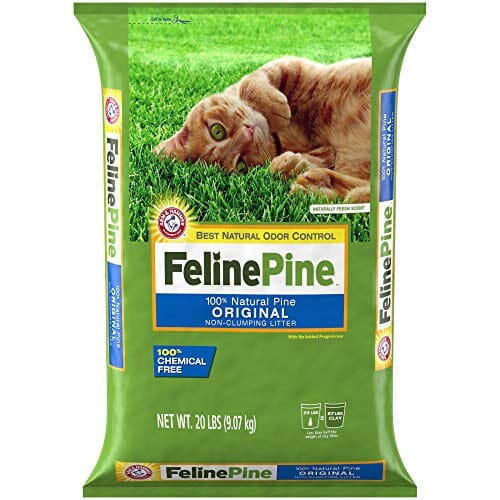 Feline Pine Arm & Hammer Original Cat Litter - Pine - 20 Lbs  