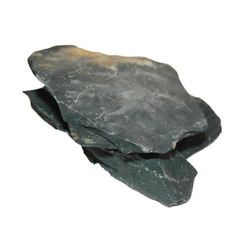 Feller Stone Slate Rock - Black - Pack of 55 lbs  