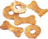 Fieldcrest Farms Nothin' To Hide Rawhide Alternative Rings & Bones Natural Dog Chews - Beef - 12 Pack  