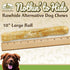 Fieldcrest Farms Nothin' To Hide Rawhide Alternative Rolls Natural Dog Chews - Chicken - 10 In - 2 Pack  