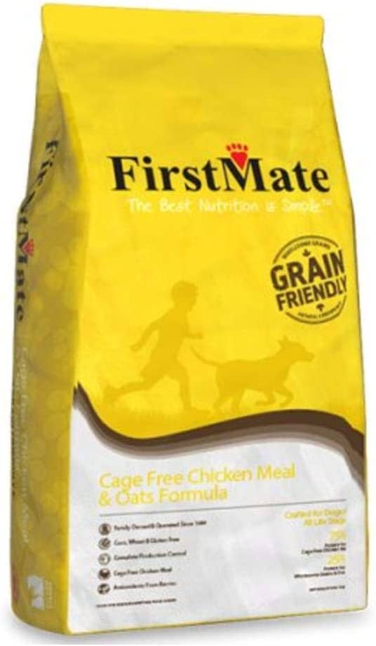 FirstMate Chicken Meal Oat Dry Dog Food - 25 Lbs