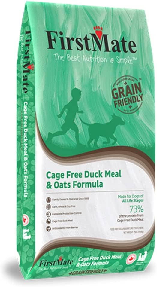 FirstMate Duck and Oat Dry Dog Food - 25 Lbs