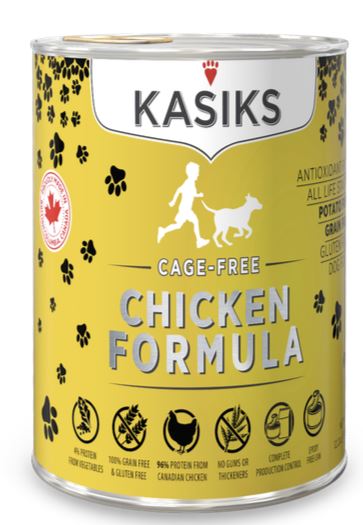 Firstmate Kasiks Grain-Free Chicken Canned Dog Food - 12.2 Oz - Case of 12  