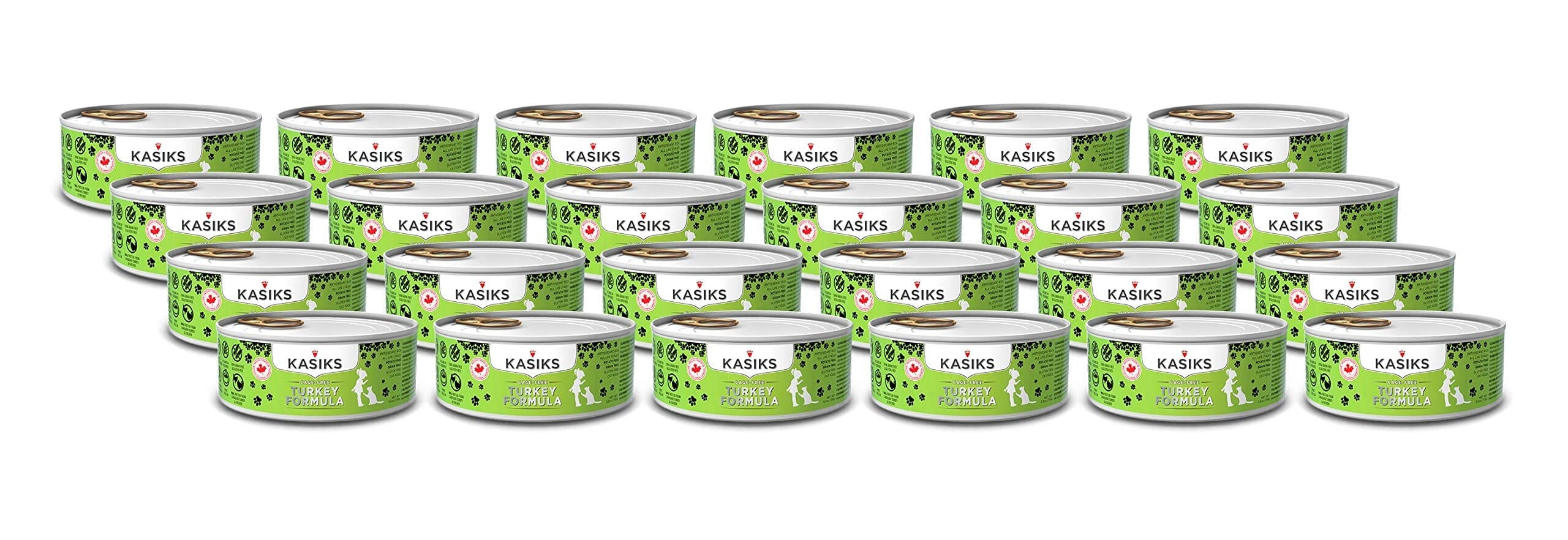 Firstmate Kasiks Grain-Free Turkey Canned Cat Food - 5.5 Oz - Case of 24  