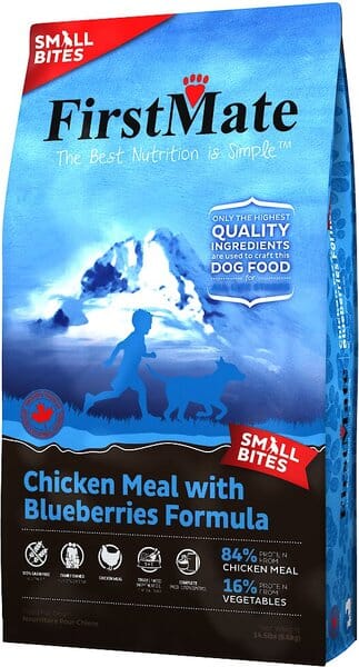 FirstMate Limited Ingredient Diet Grain-Free Chicken Blueberry Dry Dog Food - 14.5 Lbs  
